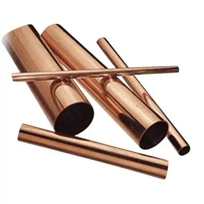 China Non-ferrous Metal Inch Straight Copper Pipe Standard GB ASTM JIS Smooth Water Tube for sale