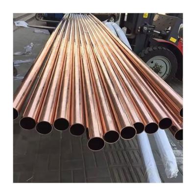 China 3-360mm Diameter C10100 C11000 C10200 C12000 Seamless Round Pure Copper Pipe/Copper Tube for sale