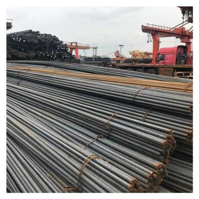 China Barras de acero deformadas de 16 mm Varilla de hierro de 8 mm 10 mm 12 mm A400C HRB500 Rebar de acero para la construcción en venta