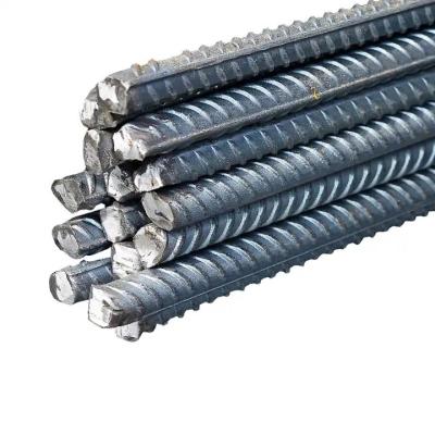 China Non-Alloy Iron Ore Chemical Composition Hot Rolled HRB400 HRB500 Carbon Steel Rebar Bar for sale