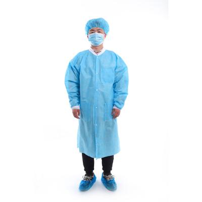 China Hospital New Product Launch Disposable Protective Medical Clothing SMS Reinforced Surgical Gown for sale