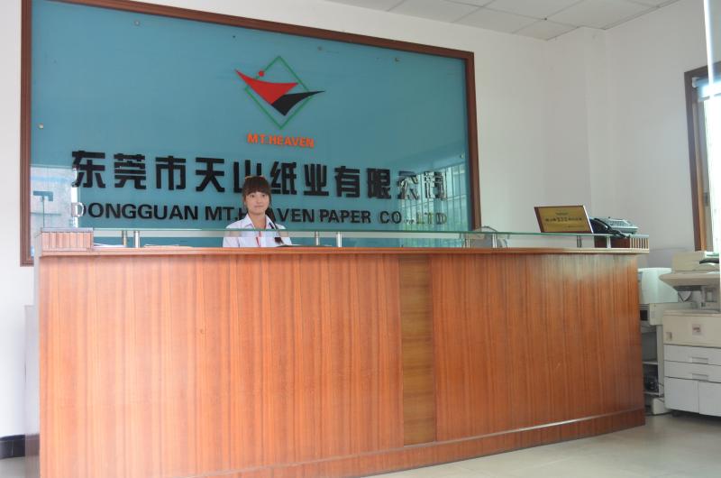 Verified China supplier - Dongguan MT Heaven Paper Co., Ltd.