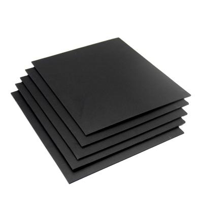 China Manufacturer Hot Sale 200g Anticurl Black Low MOQ Paper Cardboard for sale