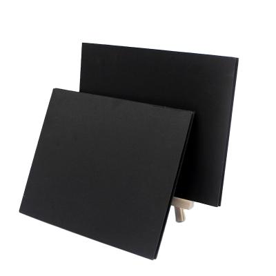 China Anti Curl Black Cardboard Wholesale Price Sheet And Roll Size for sale