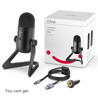 China Studio Mic Gaming Podcast Professional USB Microphone Fifine K678 USB Microphone for sale