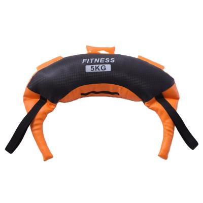 China Universal Gym Bag Bulgarian Crescent Bag Squat Weight Training Physical Resistance Weight Bearing Bag Power Strength Training for sale