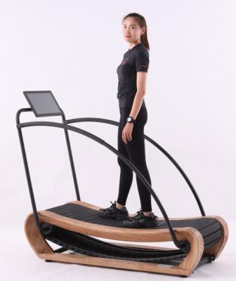 China Curve Home Wooden Treadmill For Home Use for sale