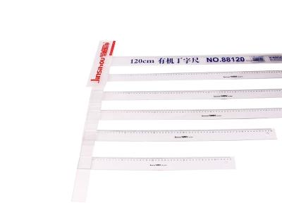 China Goods Made In China Customized Plastic Measuring Tool Rulers Acrylic Ruler For School Office for sale