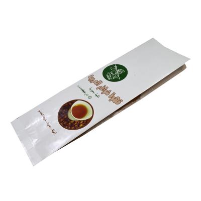 China Food Grade Resealable Moisture Proof Packaging Moisture Proof Biodegradable Coffee Bags Kraft Paper For Coffee for sale