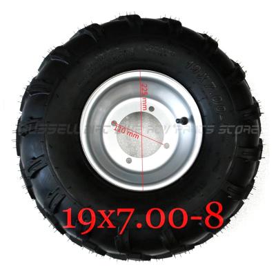 China TIRE tires and whee rim 19x7.00-8 ATV Front Wheel Buggy Go Kart from hub for sale