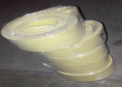 Chine Résistance d'abrasion sentie par Kevlar pure cylindrique jaune de Rolls de ceinture sans fin à vendre