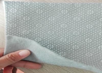 China 3mm White Dots Non Woven anti slip felt Using Glue Lamination for sale