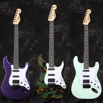 China Cheap Price High Quality 6Strings Phoenix Derulo St Or Pattern Colored Drawing BoutiqueElectric Guita Factory Price for sale