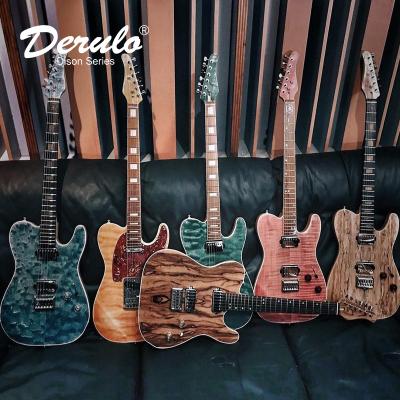 China Design Derulo TL Electric Guitar OEM Customize DIY PersonalityCustomization BODY & NECK & ACCESSORIES & Custom COLOR Whole Guitar Customshop for sale