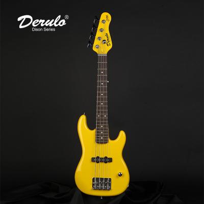 China Electric Phoenix Derulo Bass Guitar OEM 4 Strings MINI Travel Bass Phoenix Custom For Kid Musical Instrument Customshop Factory Price for sale