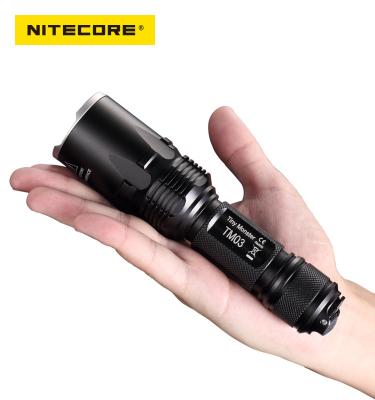 China Industrial NITECORE TM03 5 Years Warranty 2800 Lumens TM03 World's Most Powerul 1x18650 Dual Mode Dual Switch Tactical Flashlight for sale