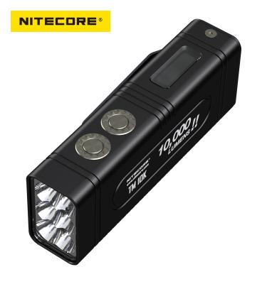 China NITECORE TM10K Rechargeable Tiny Monster Compact and Smart Pointed Light Construction 10000 Lumens in 21700 Battery LED Rechargeable Flashlight for sale