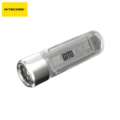 China NITECORE USB Rechargeable Outdoor Mini Camping Flashlight Rechargeable Head Chain Light for sale