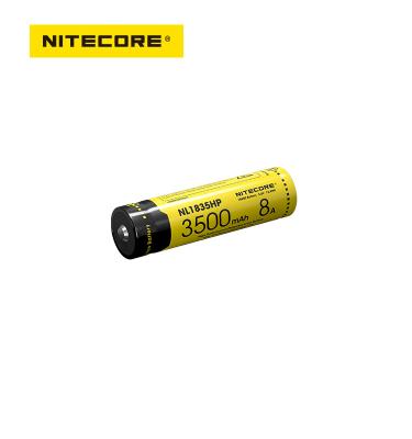 China Machine- NITECORE 1 Year Free Warranty NL1835HP High Drain 8A Output Current 3.6v 3500mAh Li-ion Battery For Flashlight for sale