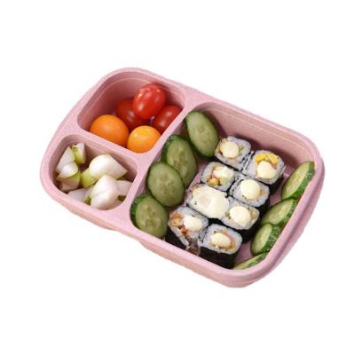 China Leak Proof Multi Color Optional Lunch Box Eco Friendly Bento Lunch Box For Kids And Adults for sale