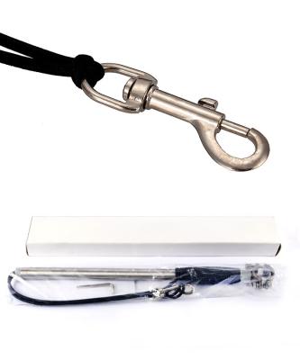 China Hot Selling Retractable Stainless Stocked Bicycle Pet Led Leash Dog Sports Chain for sale