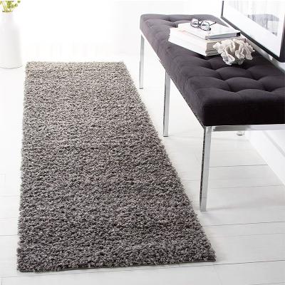 China Commercial hot sale stylish high quality washable gray rug modern and economical unfading for sale