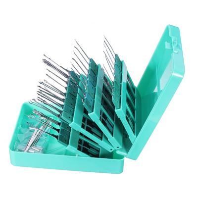 China Wholesale Price KLOM 32PCS Hardware Lock Pick Set Stainless Steel Lock Pick Tool Lock Key Puller Set Locksmith Tools for sale