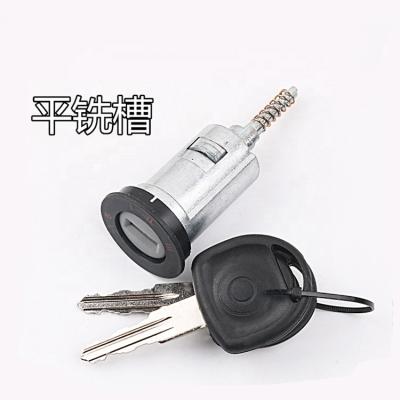 China Practice Lock Cylinder Car Door Lock Cylinder For Opel Ignition Lock Flat Milling Cylinder for sale