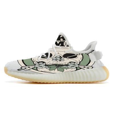 China Fashion Trend Yezzy 350 Style Custom Sneaker MOQ1 Yeezy Rock Real Private Booost Mens and Womens Design Luke Cobms 2 Running Shoes for sale