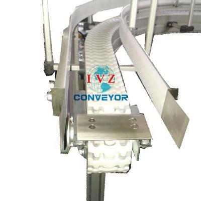 China IVZ Oil Resistant Flexible Chain Conveyor For Box Conveyor for sale