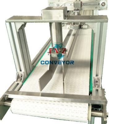 China Food/Beverage/Bags/Boxes/Easy Cleaing Modular Belt Conveyor For Confluence for sale