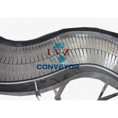 China IVZ Oil Resistant Plastic Stainless Steel Top Chain Conveyor Belt Parts For Beer Conveyor Transfer for sale