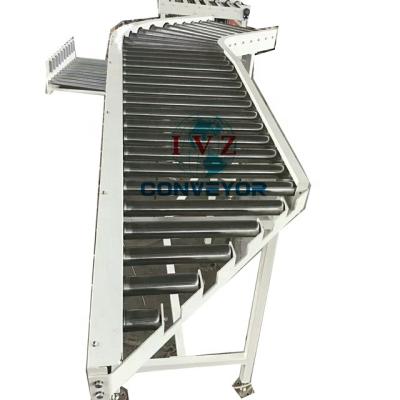 China IVZ Tire Roller Conveyor Manufacturer Stainless Steel Roller Food/Beverage/Bags/Boxes/Parts for sale