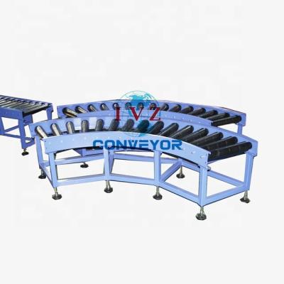 China Food / Beverage / Bags / Boxes / Belt Good QualityConveyor Manufacture For Curved Roller Modular Belt Conveyor for sale