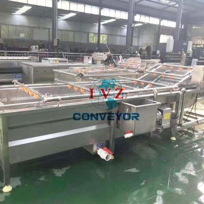 China Heavy Duty Oil Fruit Washing Machine Conveyor for sale