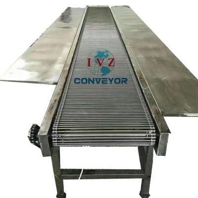 China IVZ Oil Resistant Conveyor Netting For Wire Soil Modular Belt Roller Conveyor And Components for sale