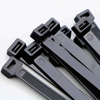 China JIESSO High Quality Nylon Cable Ties Self Locking Durable Plastic Wire Ties for sale