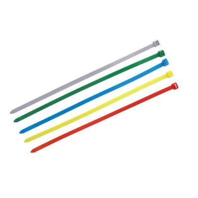 China JIESSO 66 Nylon Factory Wholesale Self Locking Colorful Nylon Cable Ties for sale