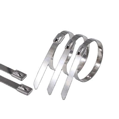 China Metal ixed line marine cable tie buckle stainless steel 304 stainless steel live cable tie for sale