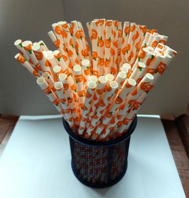 China Contemporary Eco Friendly Disposable Paper Straw Wrapping Bubble Tea Paper Biodegradable Straw Individually Wrapped Paper Drinking Straws for sale