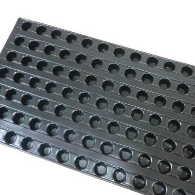 China Durable Black And White Blank Materials HDPE Drainage Board For Tunnel Project for sale