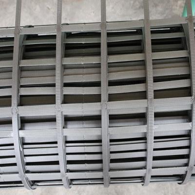 China Modern China Geogrid High Strength Steel Plastic Biaxial Geogrid For Slope Stabilization for sale