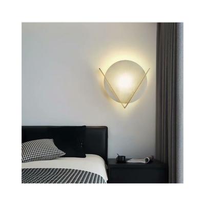 China Modern Luxury Noble Indoor Round Wall Lamp With Customized Service for sale