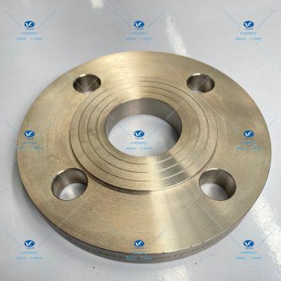 China GB/T19001 Ti Gr2 Weld Neck Blind Flange DN40 PN16 for sale