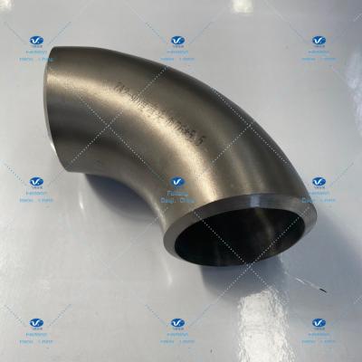 China Titanium Gr2 OD76*ID5.5 Round Tube Elbow High Strength for sale