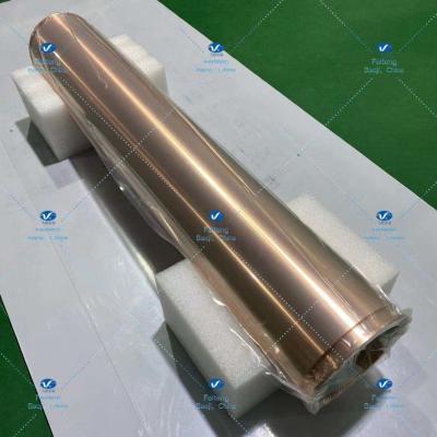 China ISO Seamless Copper Tube Target Good Thermal Conductivity for sale