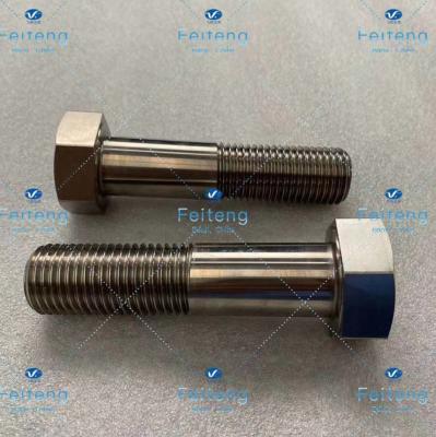 China Gr12 M27x110 Hexagonal Bolt Titanium Fasteners GB/T5782-2000 for sale