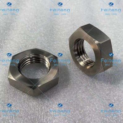 China Gr12 M27*110 Titanium Fasteners 4.51g/Cm3 Density Titanium Hex Nut for sale