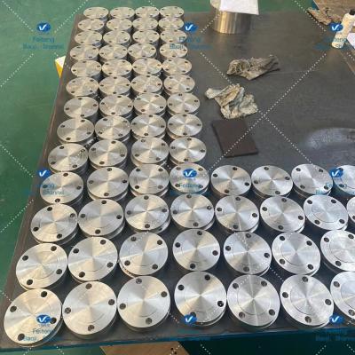 China Slip On Welding Neck Titanium Flanges Gr2 ASTM B381 Strong Sealing for sale