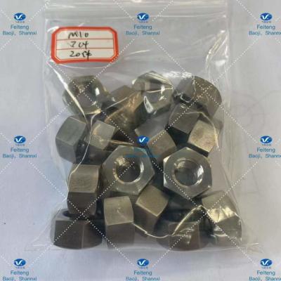 China Van de de Hexuitdraainoot van het M10gr5 Titanium de Zelfsluitende Buiten Hexagon Schroef Te koop